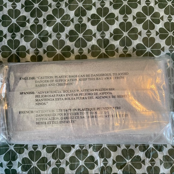 MAKE AN OFFER Kate Spade Greta Court Neda Zip Wallet Cityscape Glitter - Picture 4 of 4